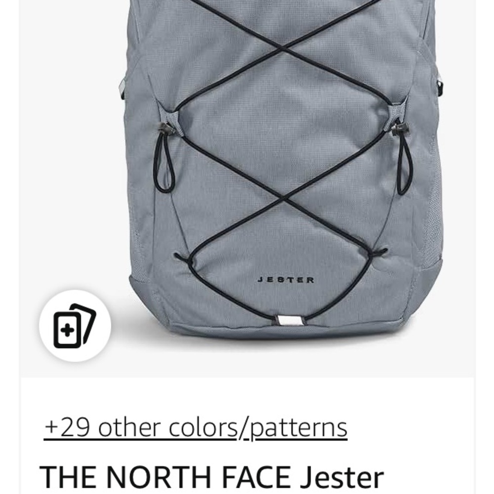 The North Face Jester Backpack in Light Gray
